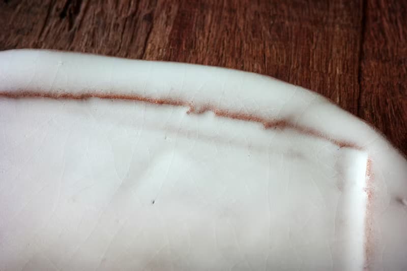 質感陶器 / 霧白色擺盤-1