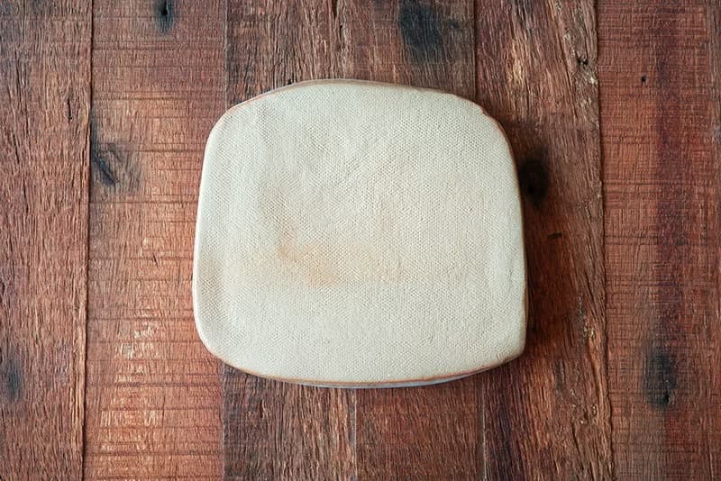 質感陶器 / 霧白色擺盤-1