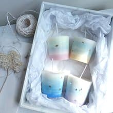Waves - 4入優惠組合 天然香氛大豆蠟燭 情人節 生日禮物