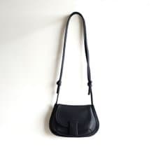Black Horseshoe Crossbody Bag