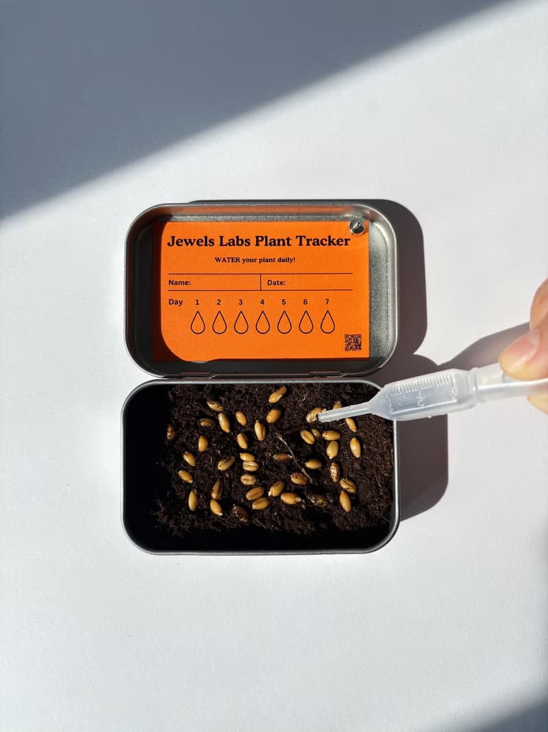 【Jewels Labs 水晶貓草DIY種植套組】- 辦公室小物 DIY植栽