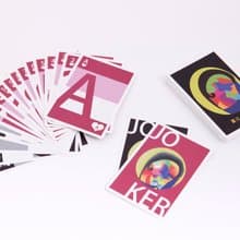 石頭紙撲克牌組/MIT台灣製造/防水耐髒/泡湯露營/泰國山村學生畫