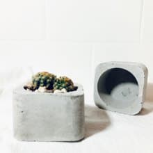 純粹系列-圓方泥盆/工業灰