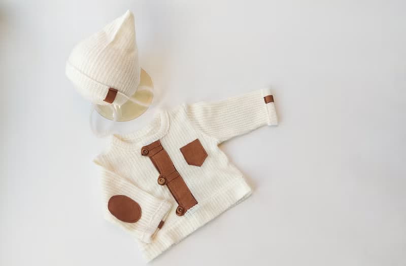 Newborn boy outfit, Ivory outfit- baby sweater, boy bloomers, baby boy hat