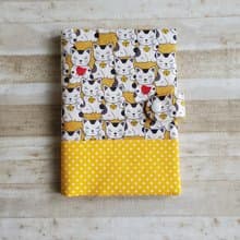 招財阿招財貓可繡字 寶寶手冊套 兒童手冊套 書衣