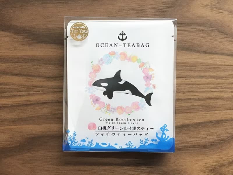 虎鯨茶包 - 白桃綠羅伊博斯茶 - 4包