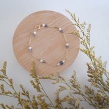 【手鍊】14K 注金 包金  巴洛克珍珠 珍珠手鍊