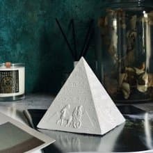 埃及文明系列 / 金字塔 白色 擴香石