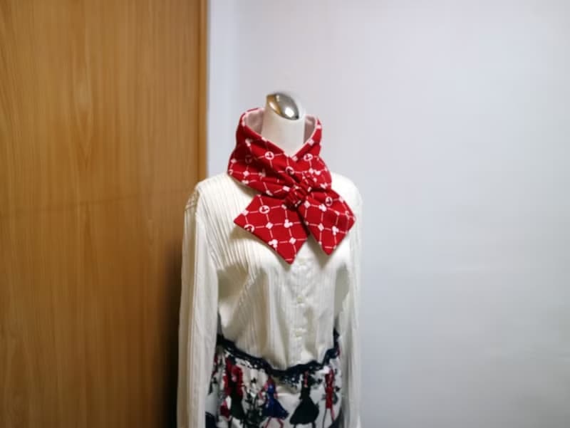 可調式短圍巾.scarf 保暖圍脖 雙面雙色 大人.小孩均適用