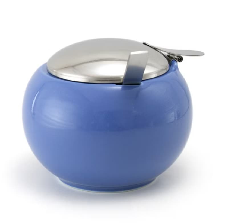 日本 ZERO JAPAN 圓形調味罌(中) - 附匙