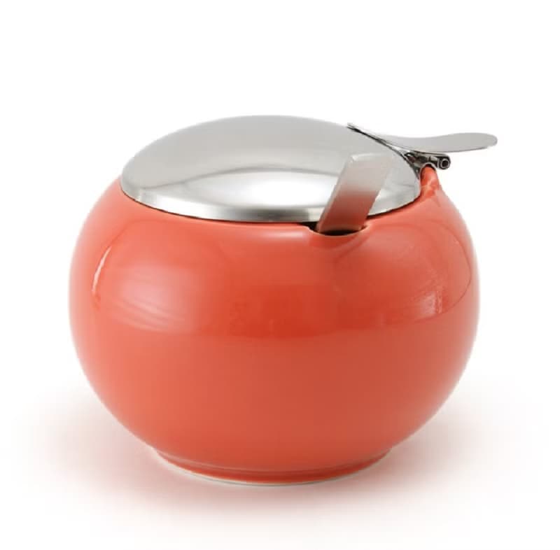 日本 ZERO JAPAN 圓形調味罌(中) - 附匙