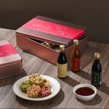 小暮釀醬油醬香米餅玫瑰金禮盒-扶桑花 |長輩禮
