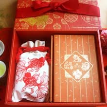 【福壽滿杯】 特色品茗杯+精品好茶大禮盒