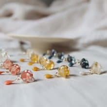 特別款糖果公主耳環/耳夾可 約會飾品 耳夾耳環 925純銀耳針
