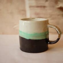 粉引手作 三色 馬克杯 220ml 茶杯 咖啡杯 陶杯