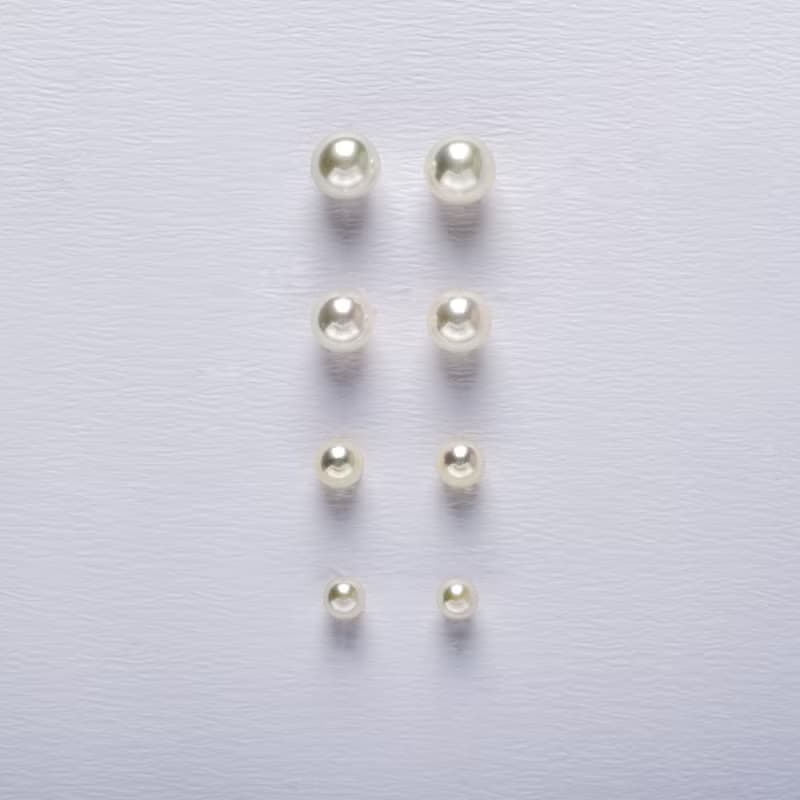 日本Akoya珍珠18K金經典耳環/多尺寸珍珠耳環