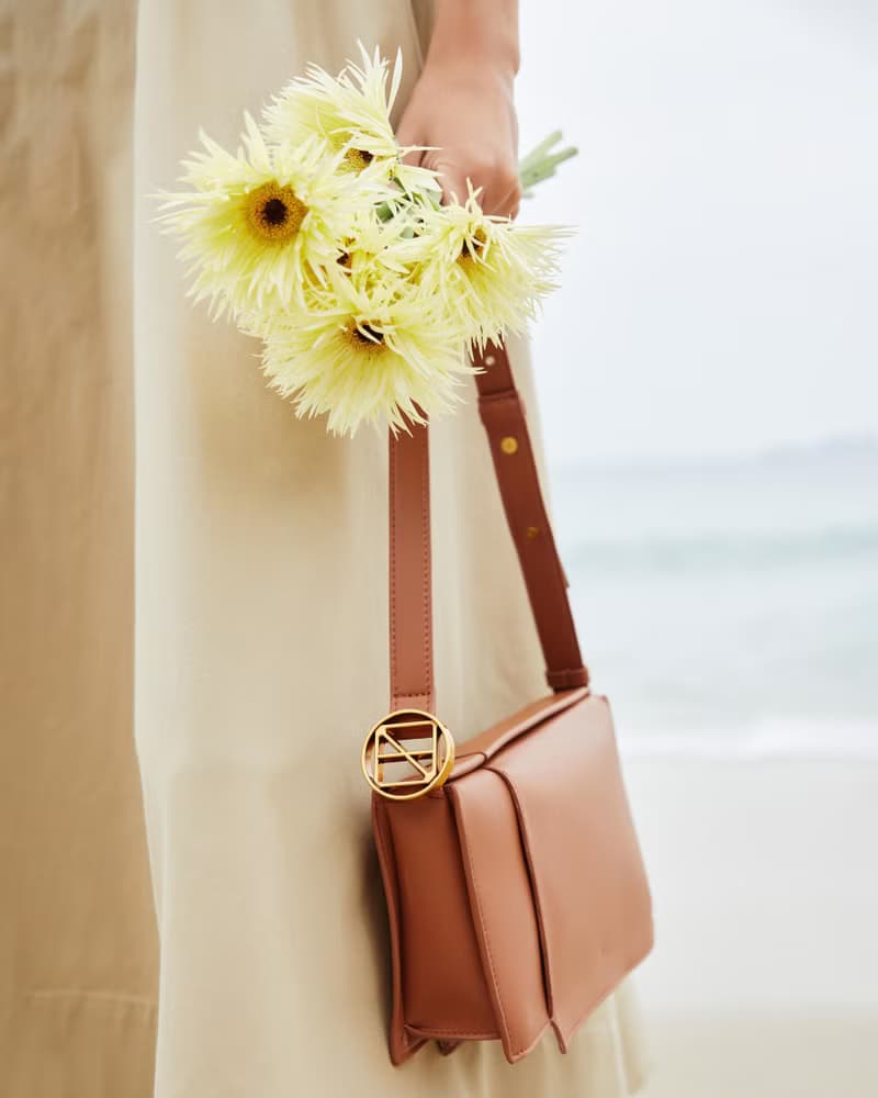 Peddle Corn leather Bag 玉米基純素皮革 手提包 側背包 斜背包