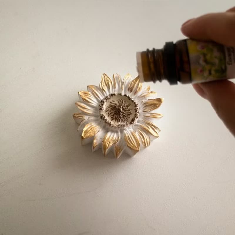 【向日葵石】香薰石 石膏精油擴散器 家居裝飾