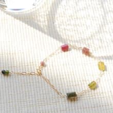 トルマリンタンブルのブレスレット B １４kgf