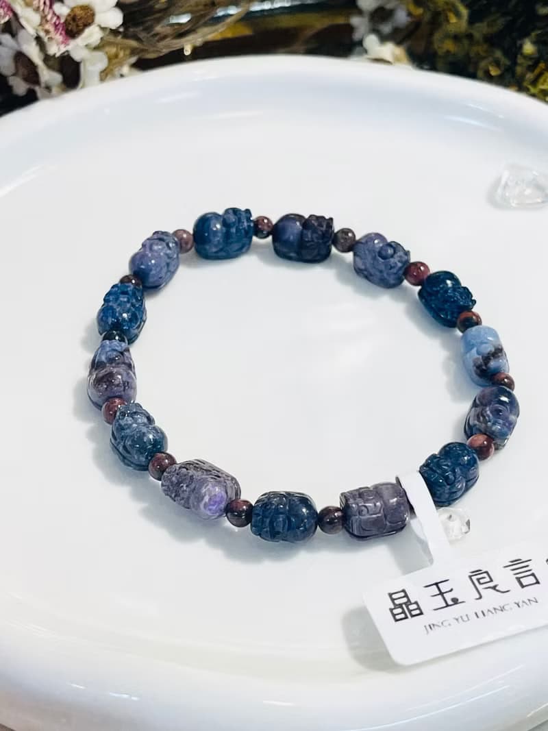 天然舒俱萊貔貅招財財富手鍊12.64g預防癌症淨利達化全身脈輪負能