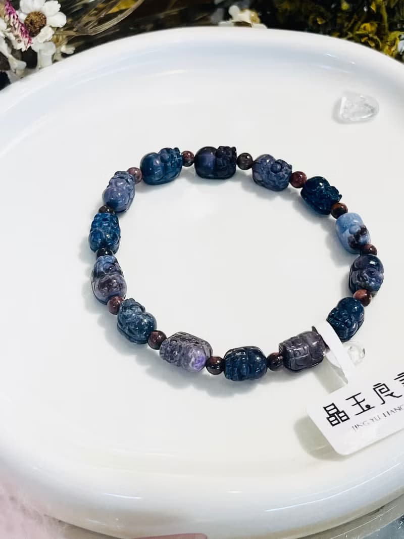 天然舒俱萊貔貅招財財富手鍊12.64g預防癌症淨利達化全身脈輪負能