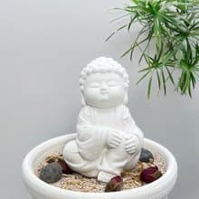 禪風設計 佛藝新美學 精油香氛擴香 淨念吉祥小佛之隨願中盤套組