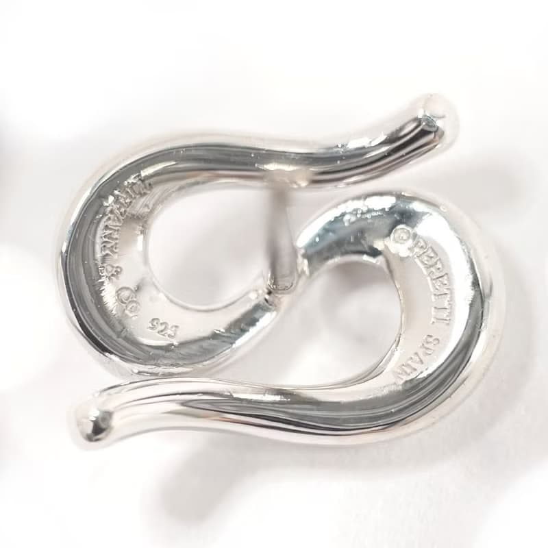【日本直送 中古美品】ティファニー TIFFANY&Co. ピアス オープンウェーブ エルサペレッティ シルバー925 ヴィンテージ
