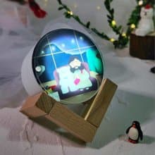 【聖誕禮物】原創設計 / 聖誕小白擴香石燈箱 / 香味小夜燈
