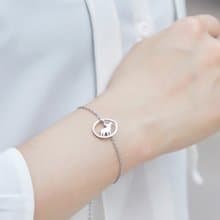 吉娃娃手鍊 -狗狗小印章系列- 抗敏醫療鋼