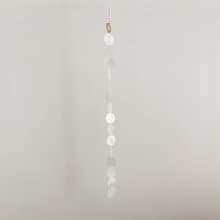 DIY-KIT | Helsinki Flower Shop-White-Curtain | Shell Wind Chime Mobile|#0-511