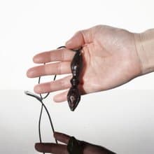 【快速出貨】_手工木雕烙燒靈擺金剛杵(獨家工藝)尖角