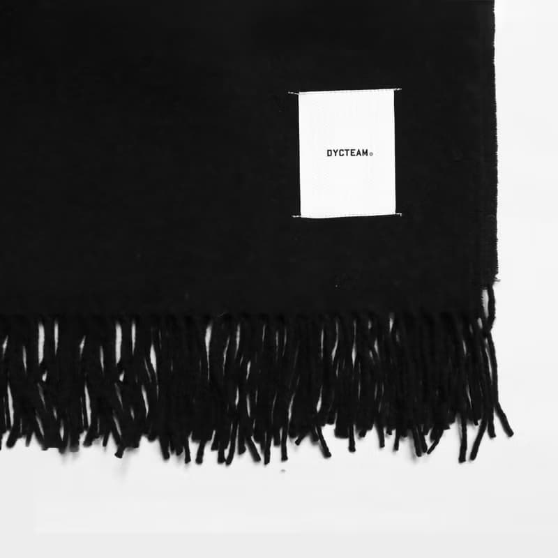 DYCTEAM - Wool mix scarf (black)