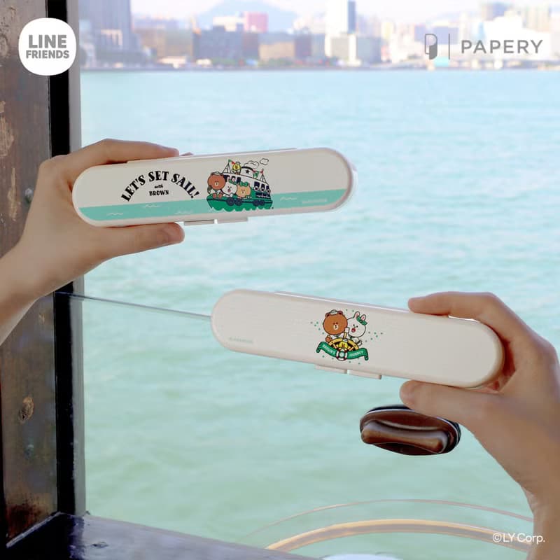 環保餐具套裝B LINE FRIENDS HK SUMMER CHILL LET'S SET SAIL