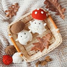 Crochet Pattern Funny Mushroom Amigurumi Toys - Digital Item