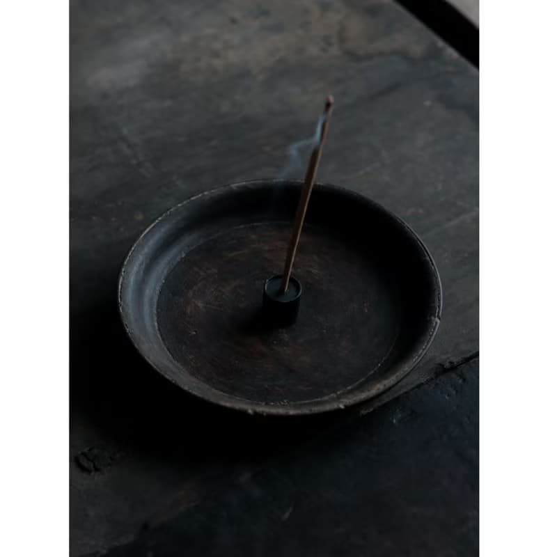 純銅手工上色煤球香插,香托,香爐,熏香,線香香具,藏香插, 禮物
