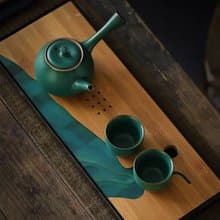 品藏 尚岩 粗陶墨綠茶藝 日式茶具組