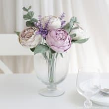 A BUNCH OF LIGHT PURPLE PEONY - Flower Bunch for Decoration