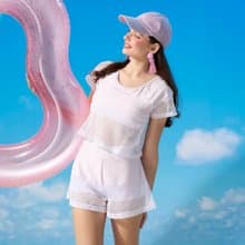 MIT 短版二件式泳衣
