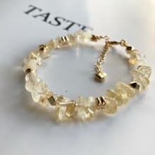 提升財運 自信行動力 黃水晶手鏈