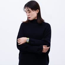 日本 YOT WATCH 32mm手錶 / 螢光黃綠