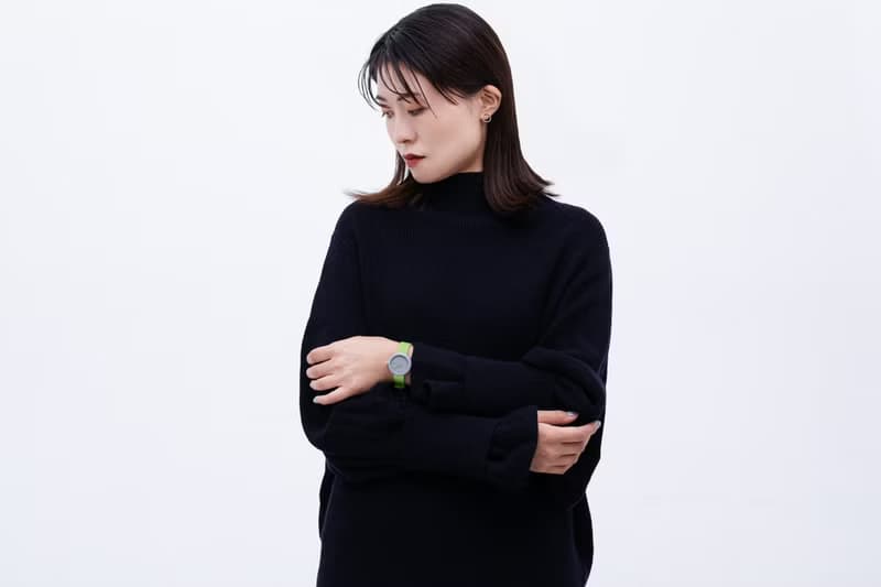 日本 YOT WATCH 32mm手錶 / 螢光黃綠