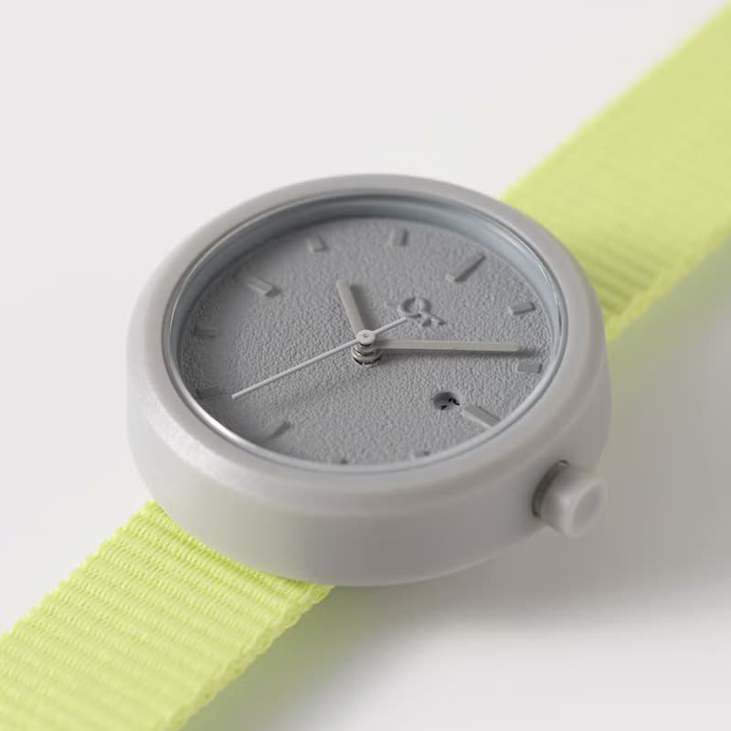日本 YOT WATCH 32mm手錶 / 螢光黃綠