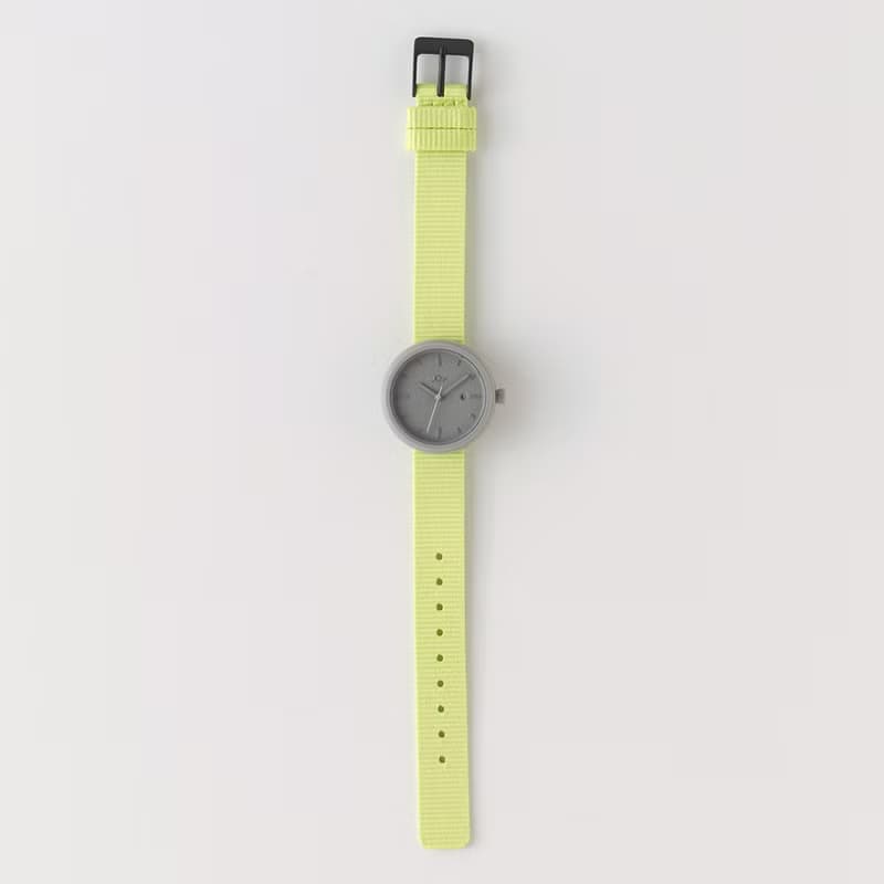 日本 YOT WATCH 32mm手錶 / 螢光黃綠