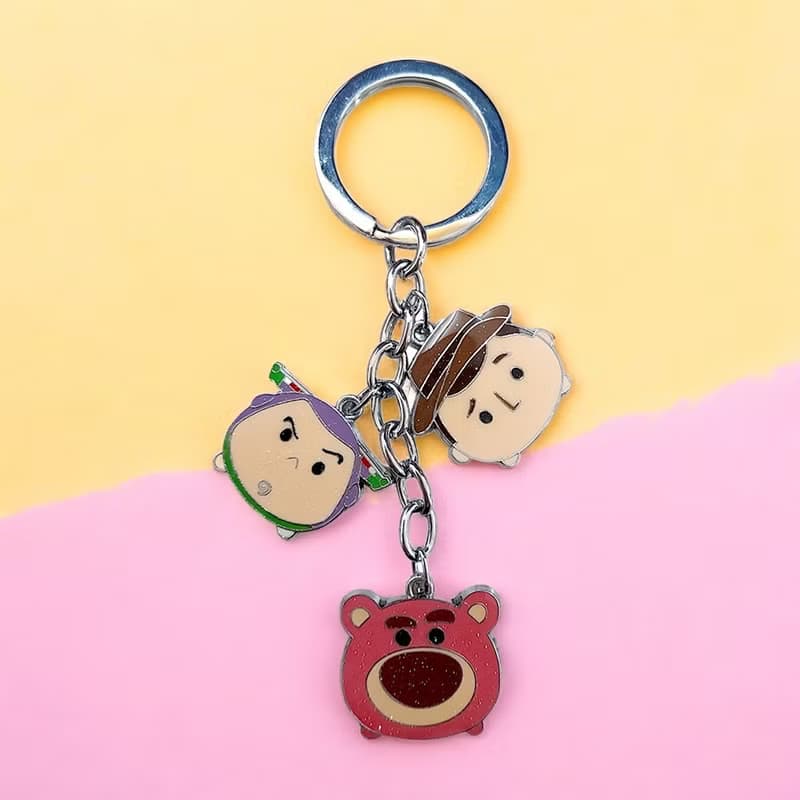【串在一起】迪士尼 Disney 串串鐵片鑰匙圈 可愛鑰匙圈 吊飾