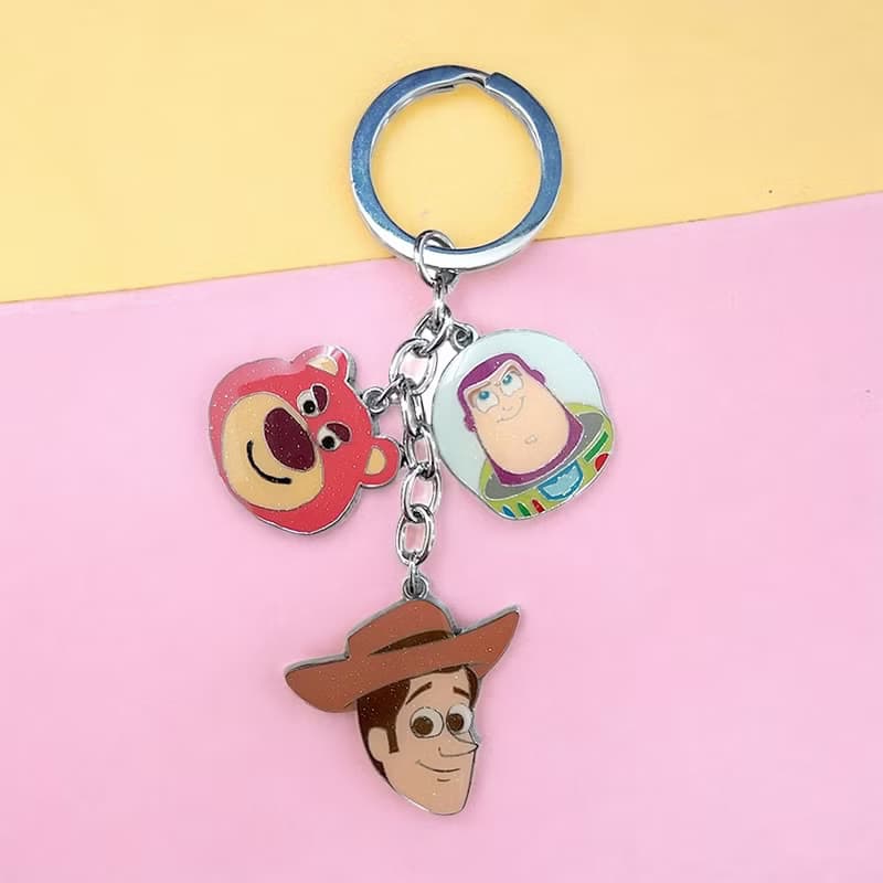 【串在一起】迪士尼 Disney 串串鐵片鑰匙圈 可愛鑰匙圈 吊飾