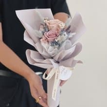 【永生玫瑰花花束】• 情人節/永生玫瑰花/永生玫瑰花花束/玫瑰花