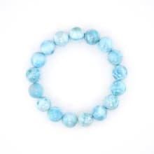 寶麗金珠寶-天然拉利瑪手珠 手鍊