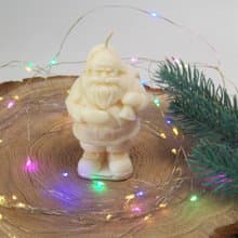 Christmas candle Santa Claus Candle Xmas Gift Winter Candle Christmas Decoration
