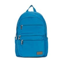 後背包-風旅雙拉鍊防潑水後背包-6003-16-多色任選