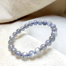 罕有 橙紫彩光 拉長石 灰月光石 Labradorite 手串 手鍊 天然水晶